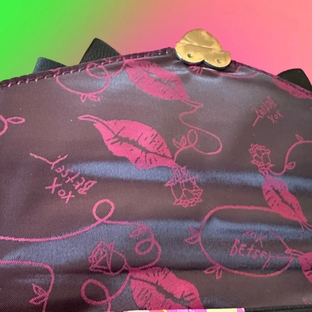 Betsey Johnson Floral Crossbody NWOT
